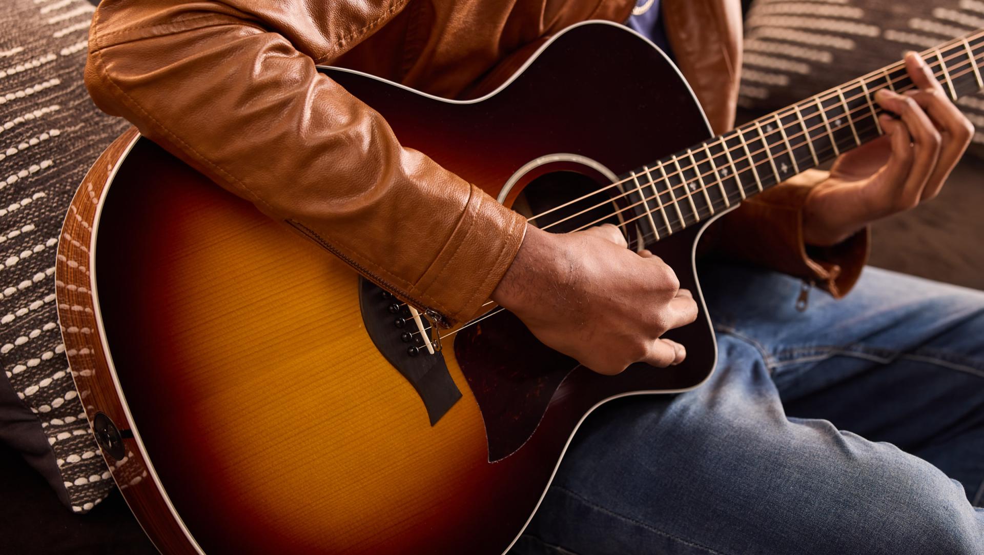 214ce-SB DLX Layered Rosewood Acoustic-Electric Guitar | Taylor